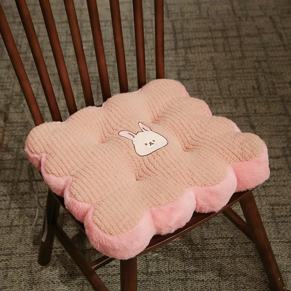 Peluş Tatami Minder - 40cm - Kare Tavşan