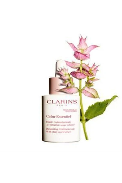 Clarins Calm-Essentiel Restoring Treatment Oil Cilt Bakım Yağı 30 ml - Resim 3