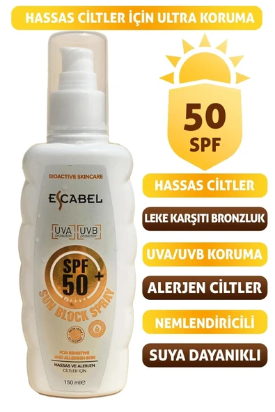 Escabel Güneş Kremi 150 Ml F50 Kutulu