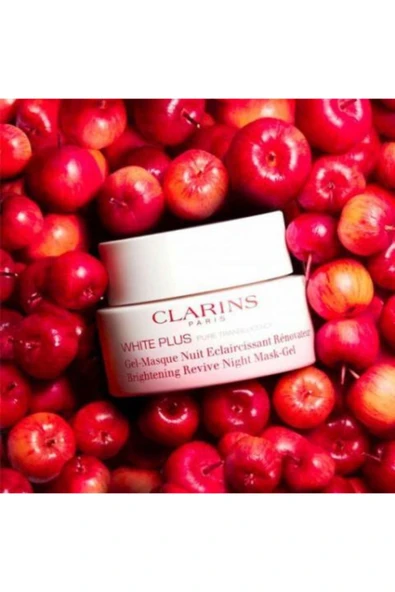Clarins White Plus Brightening Night Gel Aydınlatıcı Gece Bakım Jeli 50 ml - Resim 4