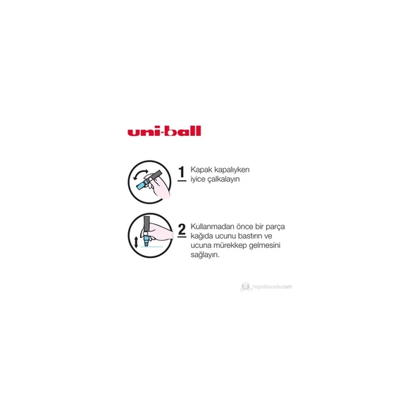 Uni-Ball Poster Markörü Posca 15.0 Su Bazli Beyaz Pc-17K - 5