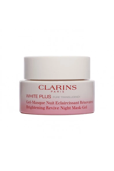 Clarins White Plus Brightening Night Gel Aydınlatıcı Gece Bakım Jeli 50 ml ürün görseli 1