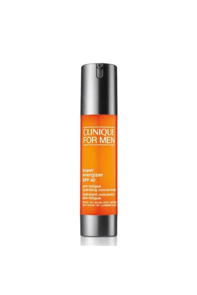 CLİNİQUE For Men Super Energizer Spf40 Erkek Konsantre Nemlendirici 48 ml | C Ve E Vitamini, Hyalüronik Asit