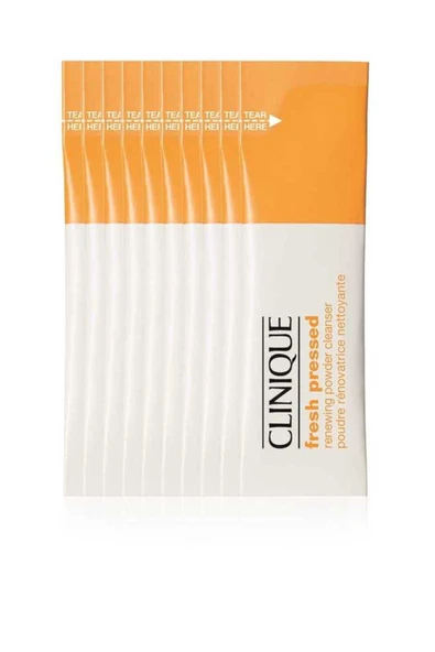 CLİNİQUE C Vitaminli Canlandırıcı Pudra Temizleyici - Fresh Pressed Powder Cleanser - 28 Paket - 1
