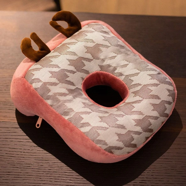 Yazlık Buz İpek Ofis Öğrenci Uyku Yastığı - Husky 25cm*30cm - 7