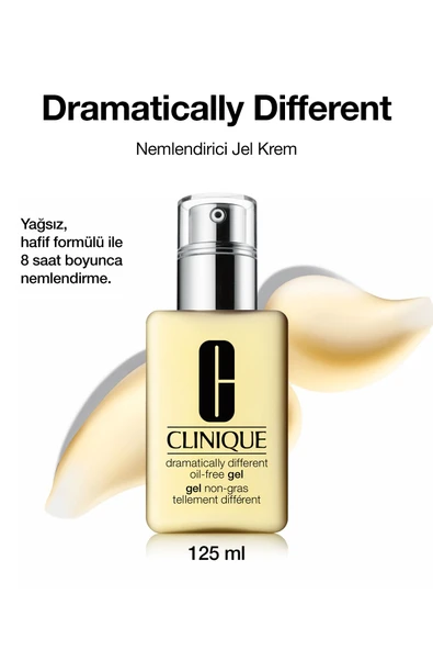 CLİNİQUE Dramatically Different™ Moisturizing Gel - Karma Ve Yağlı Ciltler Için Nemlendirici Jel Krem 125 ml