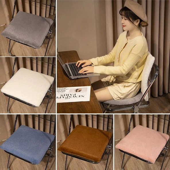 Hafızalı Köpük Kare Minder - Gri - 40cm - 2