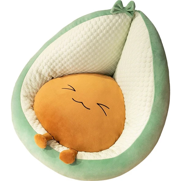 Çizgi Film Popo Minderi - Pembe Bulut 55x60cm - Resim 7