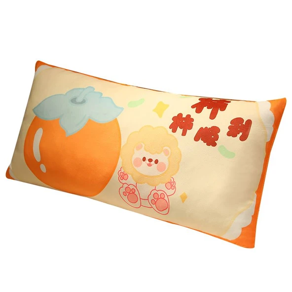 Meyve Desenli Dekoratif Yastık - Fude Niuyou (Kare) 40x40cm - Resim 12