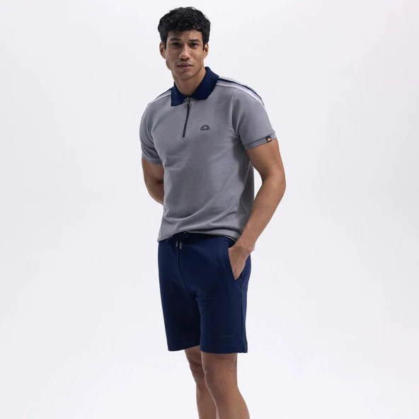 Ellesse Erkek Lacivert Pamuklu Şort – EM135-1-NV - Resim 3