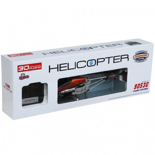 Uzaktan Kumandalı Helikopter 68 Cm 3,5 Ch Gyro Büyük Boy Helikopter 9053G