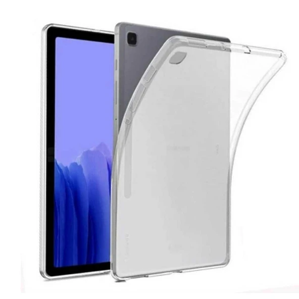 Samsung Galaxy Tab A7 T500 / T505 / T507 Uyumlu Şeffaf Kılıf Cam Kalem Set - Resim 3