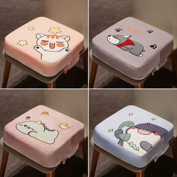 Çocuk Rattan Tatami Yükseltici Minder - Kedi 40x5cm - 2