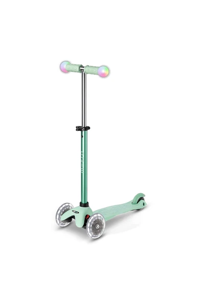Micro Mini2Grow Deluxe Magic 3 Tekerlekli Scooter LED Mint  Mint 1-6 Yaş - 5