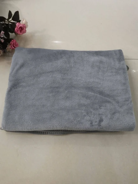 Flanel Polar Battaniye - Pembe, 0.8*1m - Resim 8