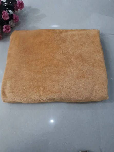 Flanel Polar Battaniye - Pembe, 0.8*1m - Resim 3