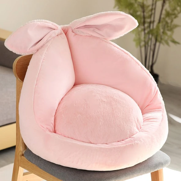 Peluş Çocuk Minder Koltuğu - Pembe