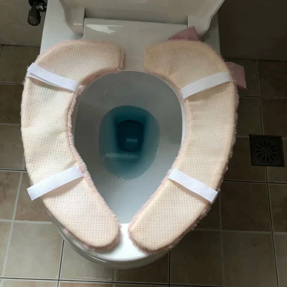 Meyve Desenli Peluş Klozet Kapağı - Karpuz - 3