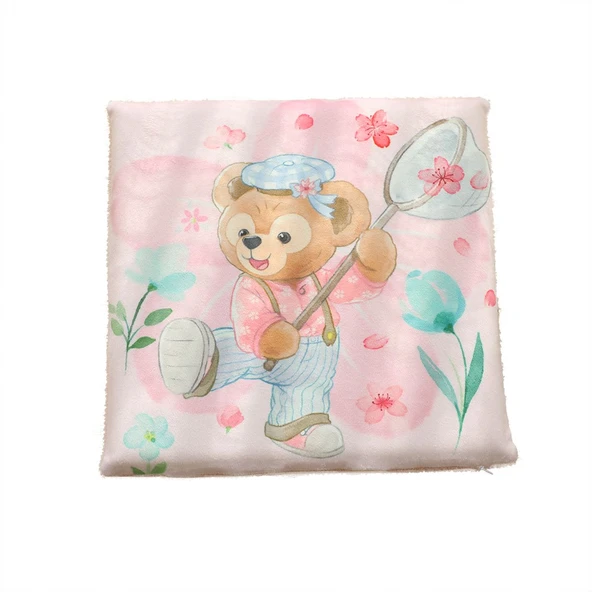 Kristal Peluş Koltuk Minderi 40x40 cm - Stil 6 - 12