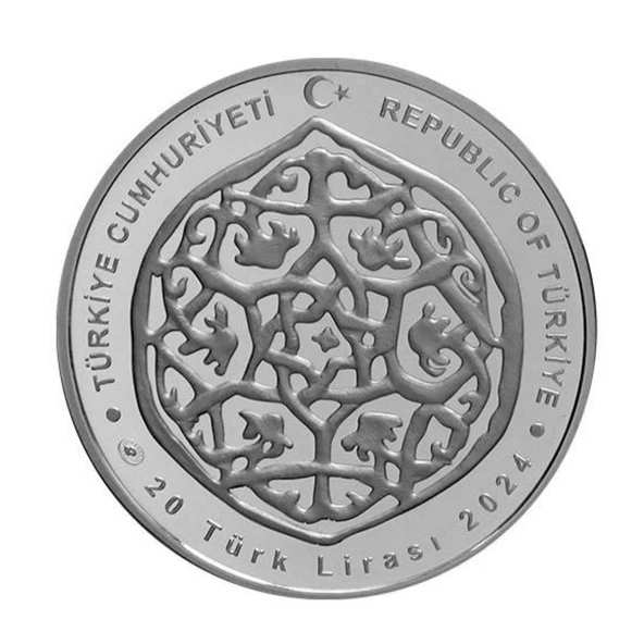 AgaKulche Mahmutbey Camii Gümüş Sikke Coin - 2
