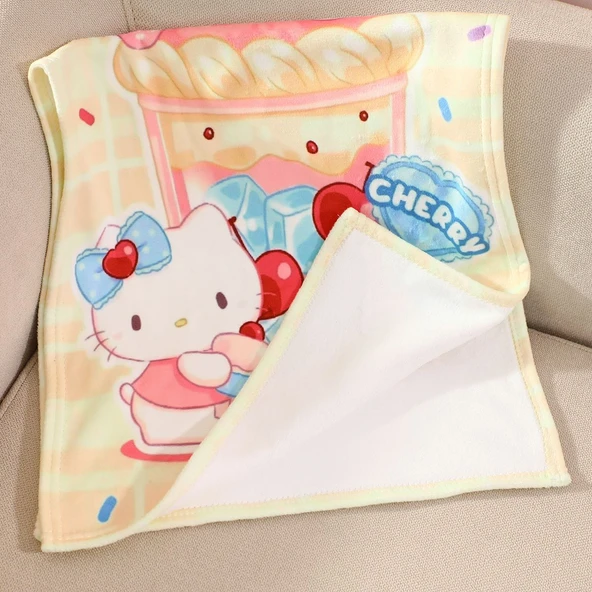 Çizgi Film Flanel Havlu - Stitch - 75x35cm - 12