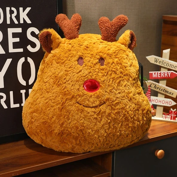 Noel Peluş Yastık - Yılbaşı Ağacı 68cm - 8