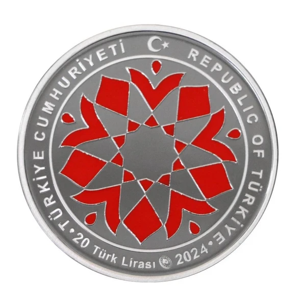 AgaKulche Türk-Macar Kültür Yılı Gümüş Sikke Coin - 2