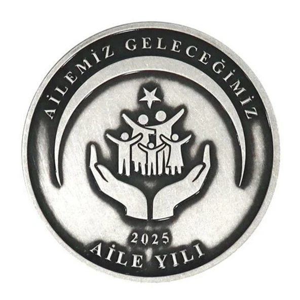 AgaKulche Aile Yılı Gümüş Sikke Coin ürün görseli 1