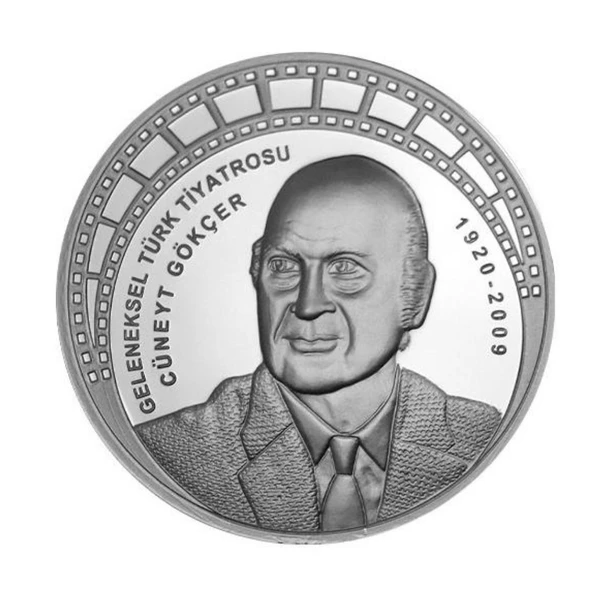 AgaKulche Cüneyt Gökçer Gümüş Sikke Coin