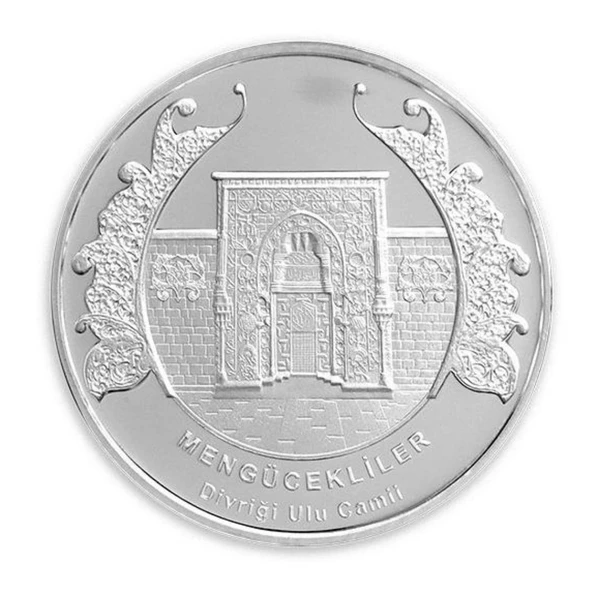 AgaKulche Mengücekliler Gümüş Sikke Coin