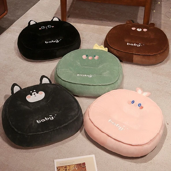 Kedi Peluş Desenli 45x45x10cm Soğutucu Minder - 6