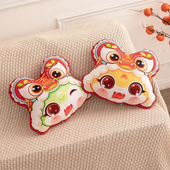 Yılan Yılı Baskılı Peluş Anahtarlık - Sarı 10cm - Resim 10