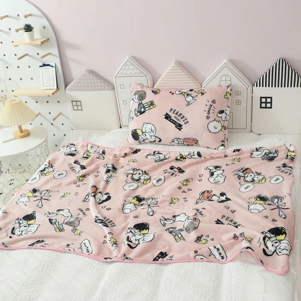 Snoopy Battaniye - 150x180cm - 7