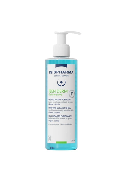 Isis Pharma Teen Derm Gel Sensitive 250 ml