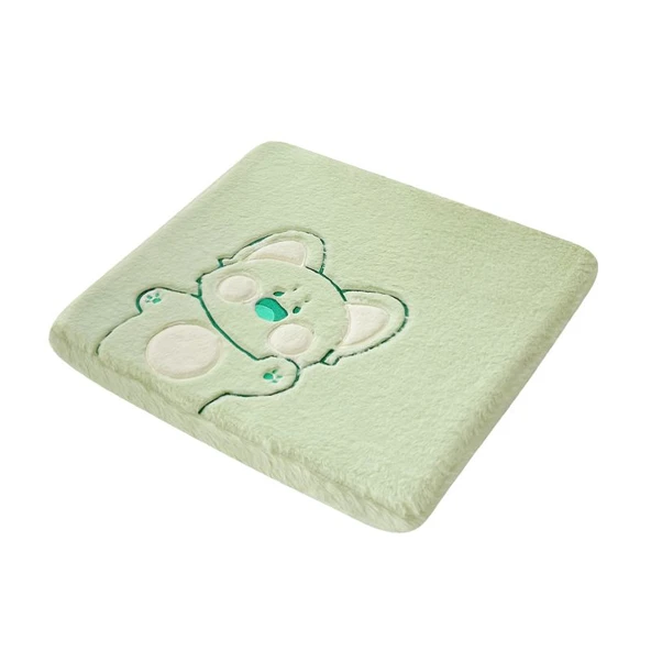 Lateks Dolgulu Minder - Deniz Tuzu Rengi - 43x43x3cm - 12