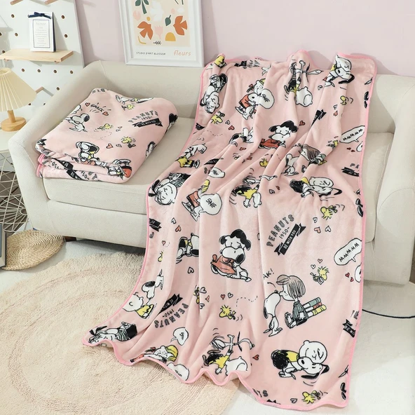Snoopy Battaniye - 150x180cm - 4