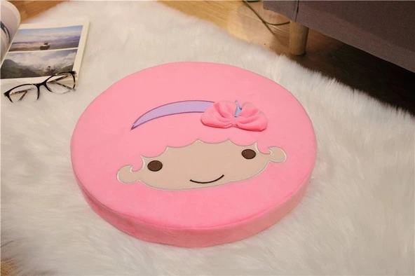 Tatami Peluş Minder - Açık Mavi Kız 39x4cm (Yazısız) - 9
