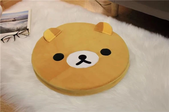 Tatami Peluş Minder - Açık Sarı Ayı 39x4cm (Yazısız) - 12