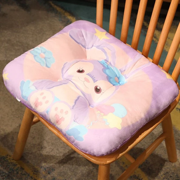 Çizgi Film Kare Peluş Minder - Unicorn My Melody 40x40cm - 2