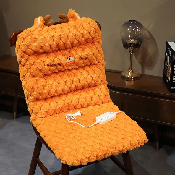 Peluş Hayvan Figürlü Bağlantılı Minder - Geyik - Isıtmalı