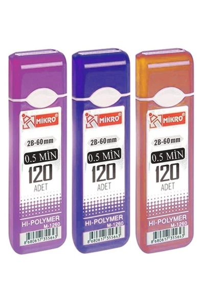 Kalem Ucu 120 li 0.5 mm 2B 4 Paket Çoklu Versatil Kalem Uç Mekanik Uçlu Otomatik Kurşun Mikro Kalem Ucu 60 mm Yumuşak - Resim 5