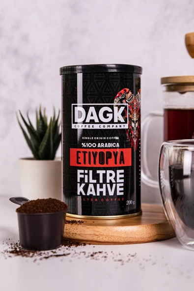 DAGK 200 GR ETIYOPYA %100 ARABICA FLİTRE KAHVE TNK