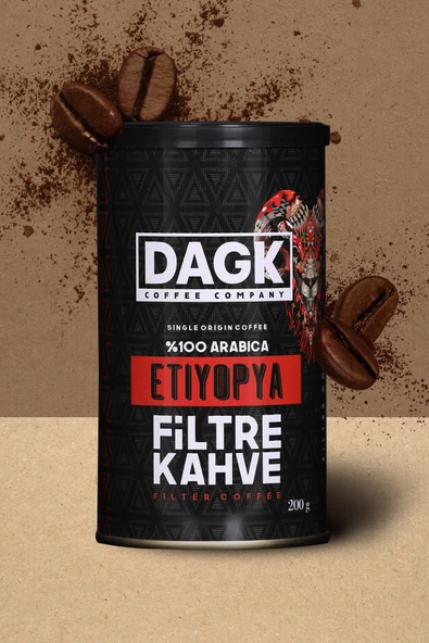 DAGK 200 GR ETIYOPYA %100 ARABICA FLİTRE KAHVE TNK - 2