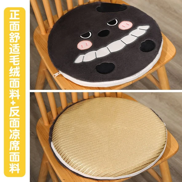 Hafızalı Köpük Minder 40cm - Liang Xi Tarzı - Öfkeli Karga
