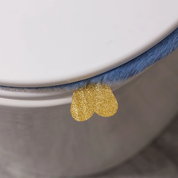 Sevimli Çizgi Film Peluş Klozet Kapağı - Stitch - 8