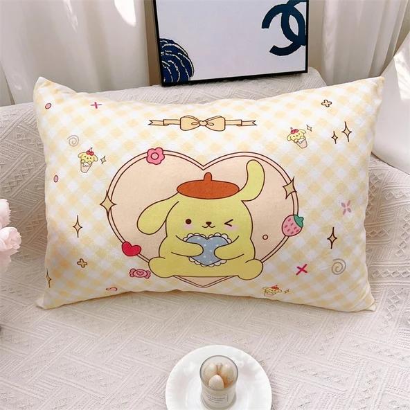 Ekose Desenli Tek Yastık 42x62cm - Yastık 5