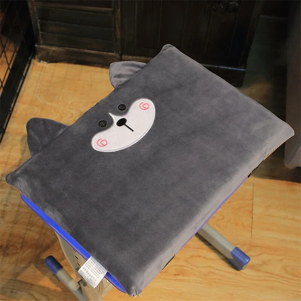 Soğutucu Yavaş Esneyen Peluş Koltuk Minderi - Husky (Tokasız) 35*24cm - 8