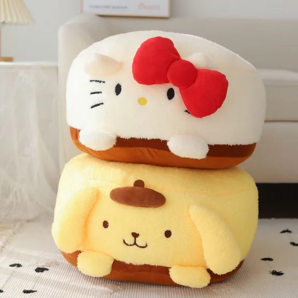 Çizgi Film Peluş Yastık - Kuromi - 40x20cm - 9