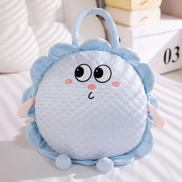 Yeşil Peluş Yastık - 45cm - 6