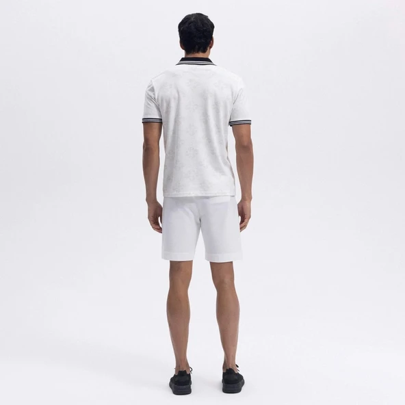 Ellesse Erkek Beyaz Polo Yaka Tişört – EM381-WT - 4